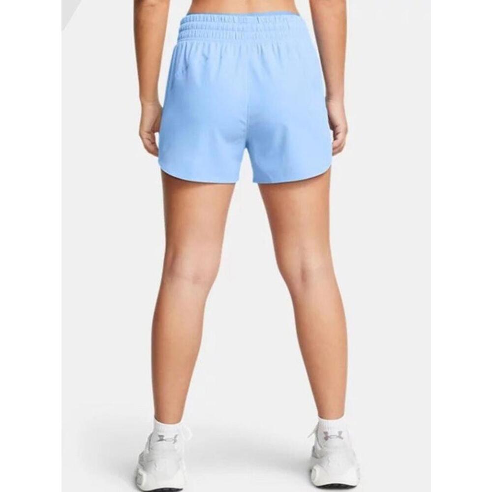 $40 Under Armour Women's Flex Woven 3” Shorts Blue 1376935 Size Medium - Picture 3 of 3